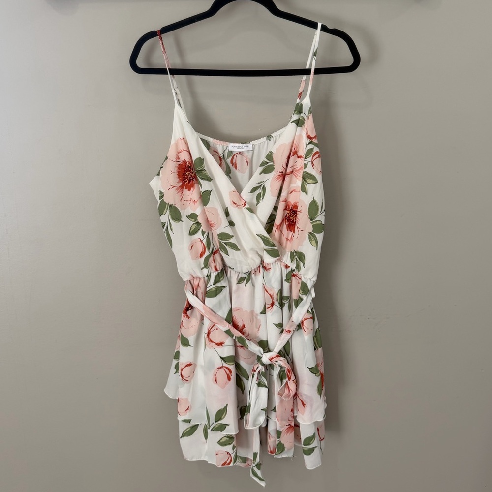 Chic Soul 2XL Floral Romper